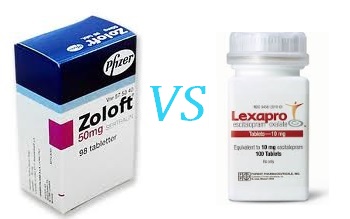 Zoloft and Lexapro Comparison
