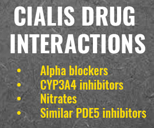 Main Drug Relations with Cialis Medication
